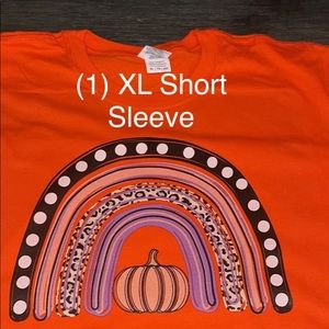Pumpkin Short Sleeve Shirt